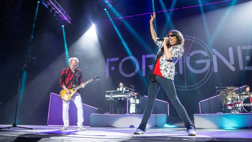Kelly Hansen and Mick Jones of Foreigner