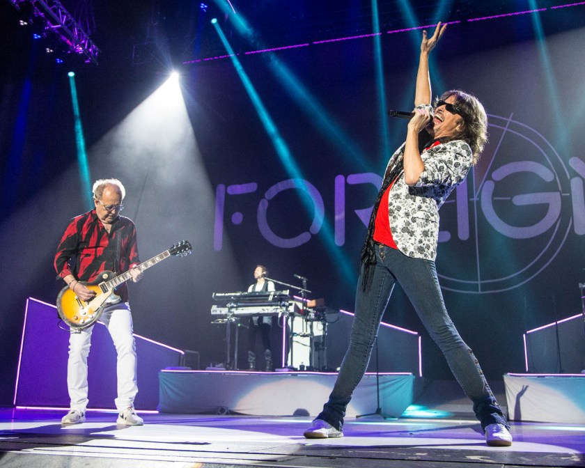 Kelly Hansen and Mick Jones of Foreigner