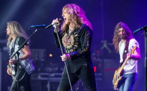 Whitesnake performing at Starlight Theatre in Kansas City, Missouri on July 17, 2018