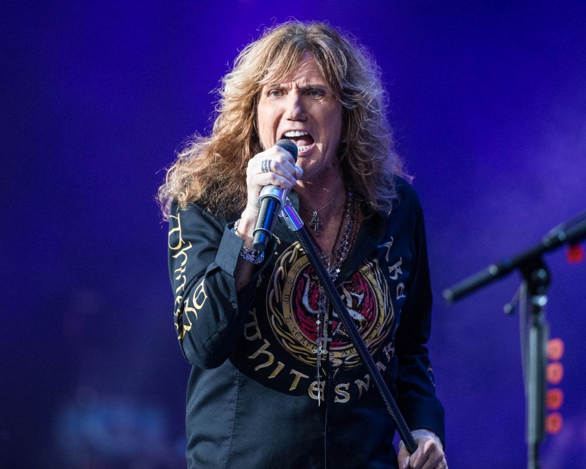 David Coverdale, lead vocalist of Whitesnake