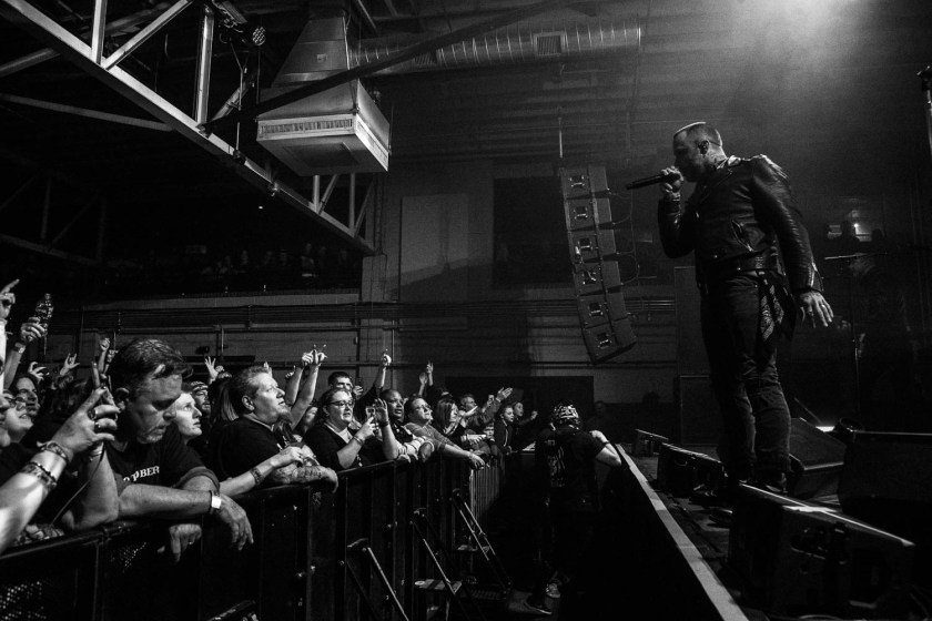 Justin Furstenfeld, lead singer of Blue October