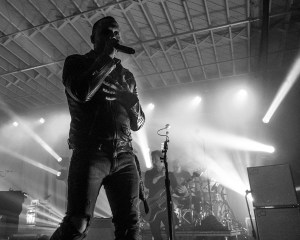 Justin Furstenfeld, lead singer of Blue October