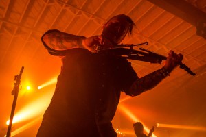Ryan Delahoussaye, violinist of Blue October