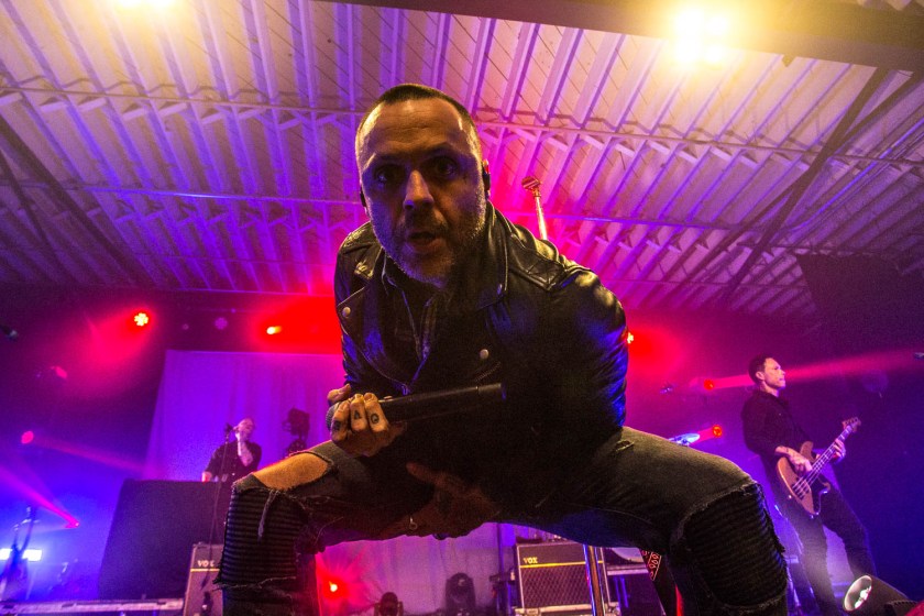 Justin Furstenfeld, lead singer of Blue October