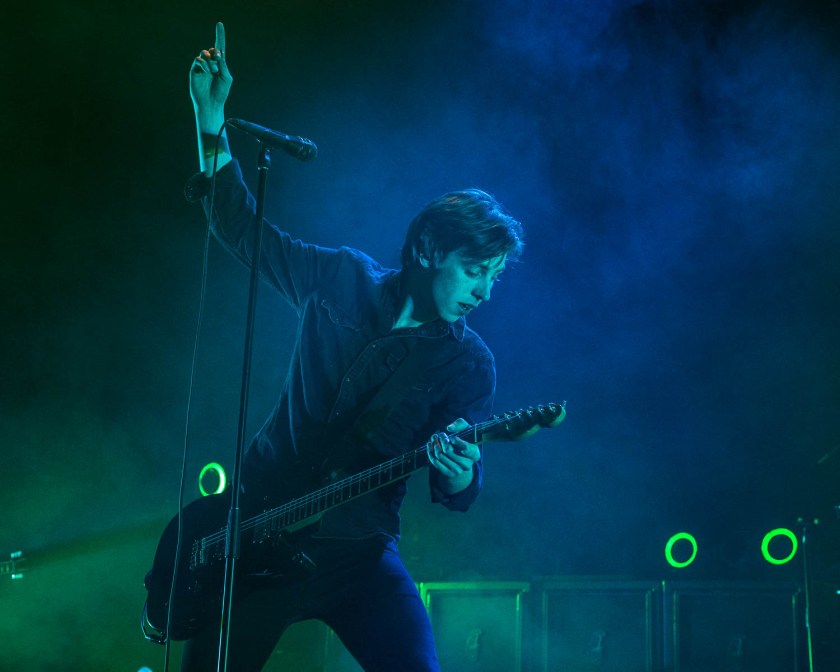 Ryan "Van" McCann, lead singer of Catfish and the Bottlemen