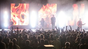 I Prevail performing at the Arvest Bank Theatre at The Midland on April 24, 2019.