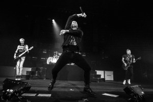 Shinedown performing at the Arvest Bank Theatre at The Midland on May 22, 2019.