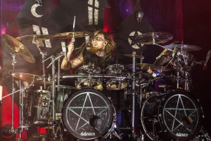 Kent Diimmel, drummer of In This Moment