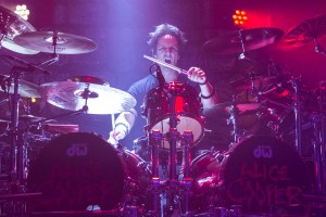 Glen Sobel, drummer for Alice Cooper