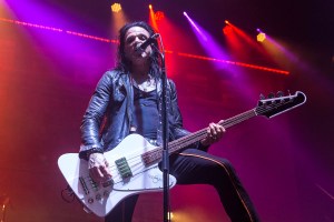 Chuck Garric, bass guitarist for Alice Cooper