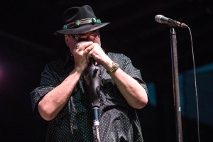 John Popper, lead vocalist and harmonicist of Blues Traveller