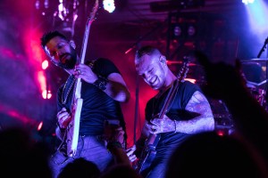 Yiannis Papadopoulos and Ben Flanders, guitarists for Scott Stapp