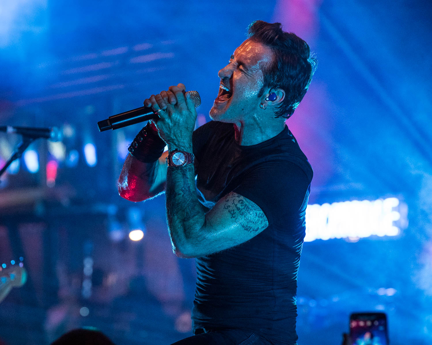 Scott Stapp, the voice of Creed