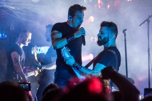 Scott Stapp and guitarist Yiannis Papadopoulos