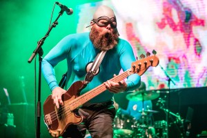 Crash McLarson (Chad Larson), bass guitarist of The Aquabats