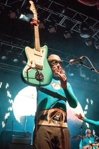 Eagle "Bones" Falconhawk (Ian Fowles), guitarist of The Aquabats