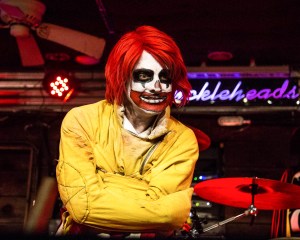 Ronald Osbourne, lead singer of Mac Sabbath