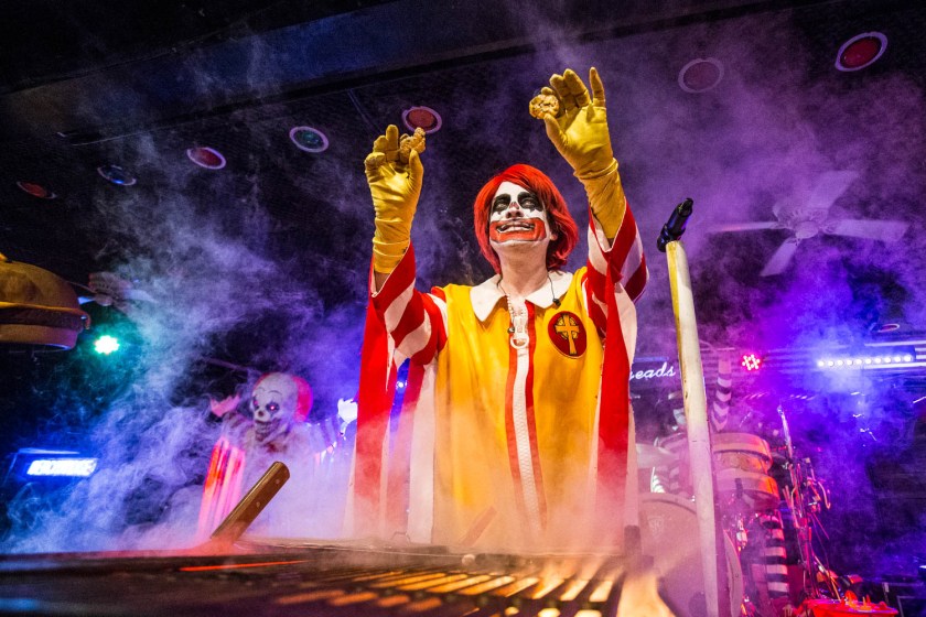 Ronald Osbourne, lead singer of Mac Sabbath