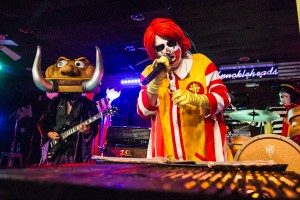 Ronald Osbourne, lead singer of Mac Sabbath
