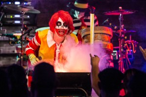 Ronald Osbourne, lead singer of Mac Sabbath