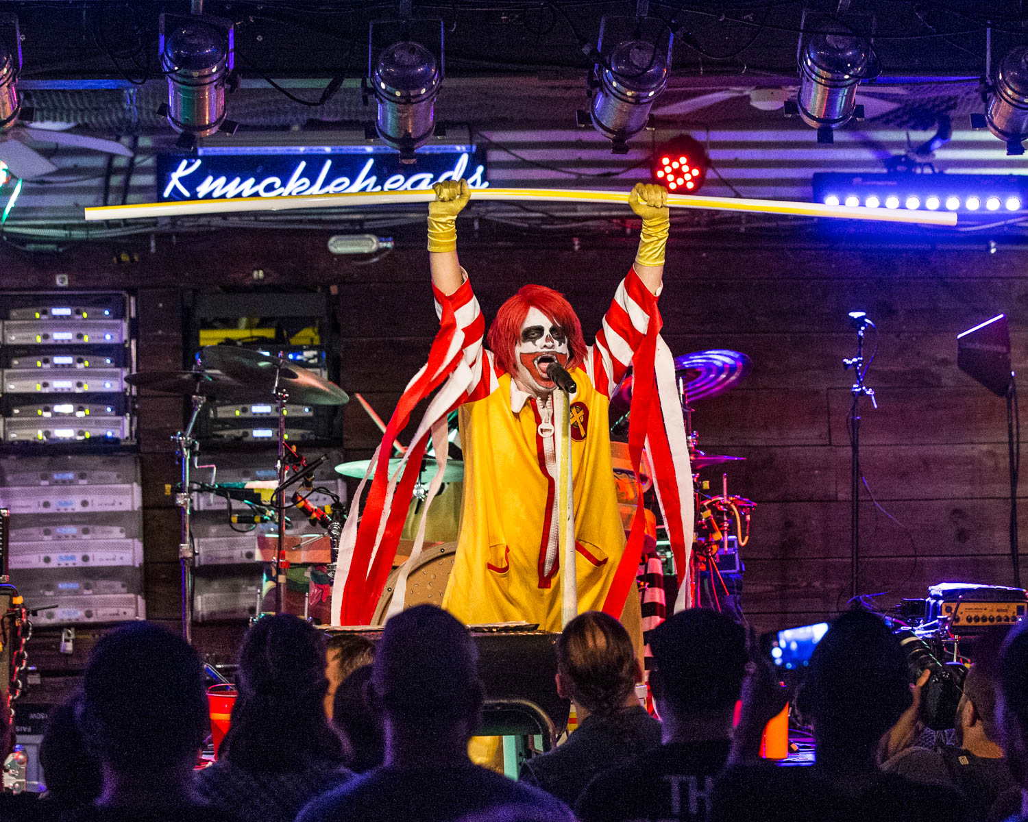 Ronald Osbourne, lead singer of Mac Sabbath