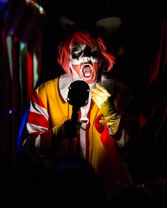 Ronald Osbourne, lead singer of Mac Sabbath
