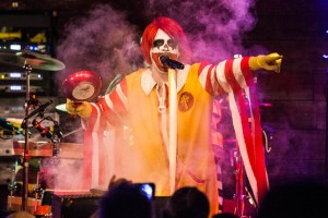 Ronald Osbourne, lead singer of Mac Sabbath