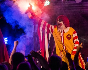 Ronald Osbourne, lead singer of Mac Sabbath