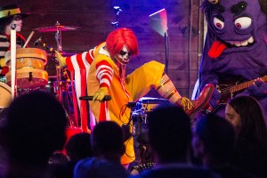 Ronald Osbourne, lead singer of Mac Sabbath