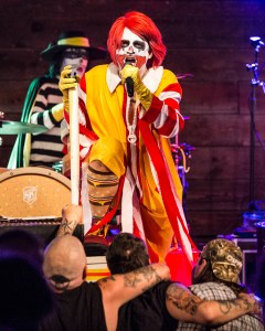 Ronald Osbourne, lead singer of Mac Sabbath