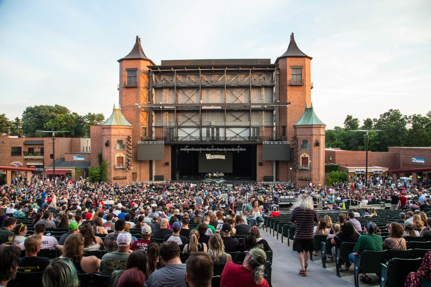 Wynchester performing at Starlight Theatre in Kansas City, Missouri on July 27, 2019.