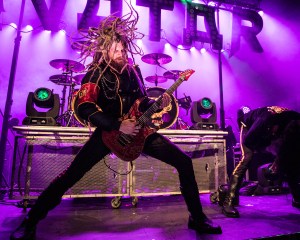 Jonas "Kungen" Jarlsby, guitarist of Avatar