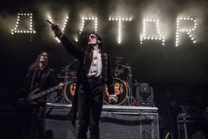 Johannes Eckerström, lead vocalist of Avatar