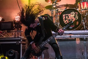 Henrik Sandelin, bass guitarist of Avatar