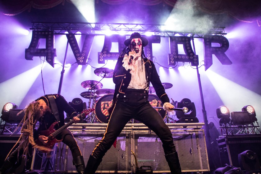 Johannes Eckerström, lead vocalist of Avatar