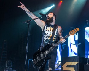 John Cooper, lead vocalist and bass guitarist of Skillet