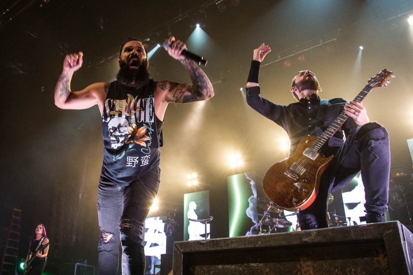 John Cooper and Seth Morrison of Skillet