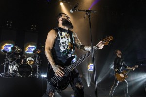 John Cooper, lead vocalist and bass guitarist of Skillet