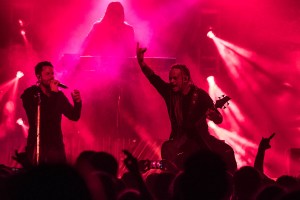Tommy Karevik and Sean Tibbetts of Kamelot