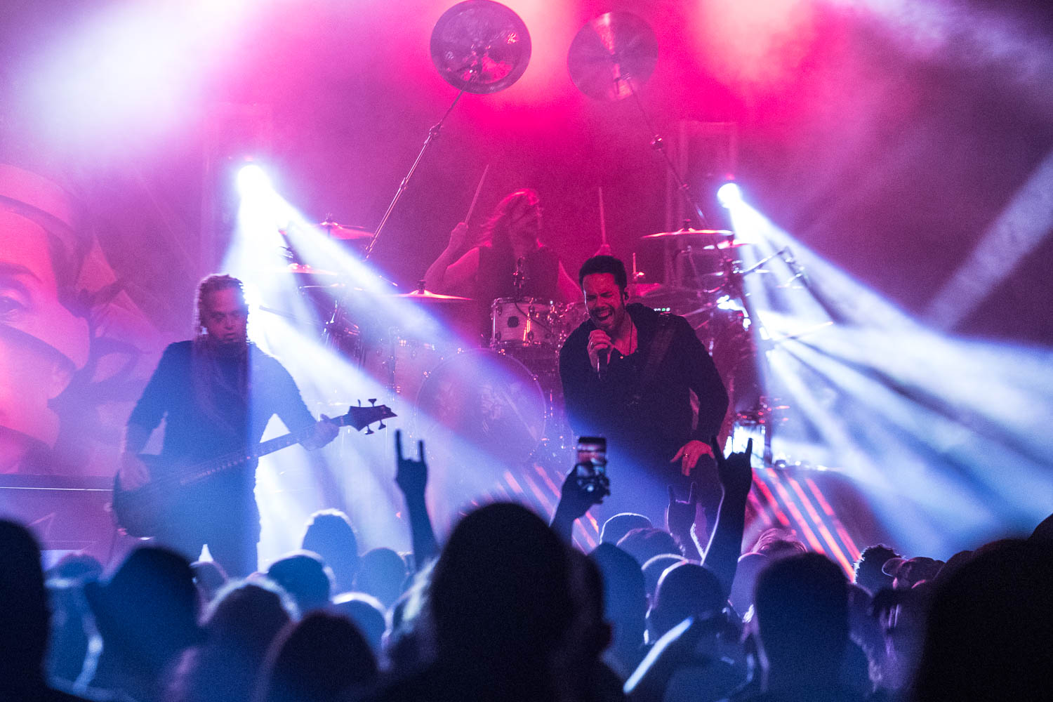Kamelot performing at The Truman in Kansas City, Missouri on September 24, 2019.