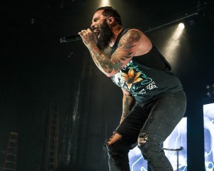 John Cooper, lead vocalist and bass guitarist of Skillet