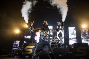 John Cooper, lead vocalist and bass guitarist of Skillet