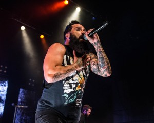 John Cooper, lead vocalist and bass guitarist of Skillet
