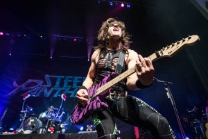 Satchel, lead guitarist of Steel Panther