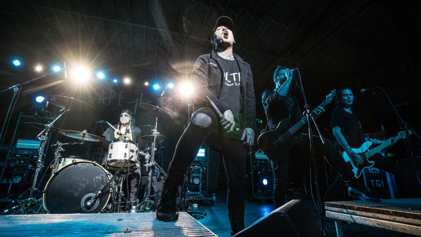 Escape the Fate performing at The Truman in Kansas City, MO on February 24, 2020.