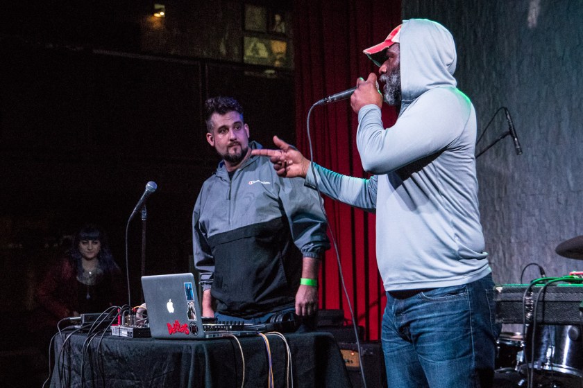 The DeLazers performing at the recordBar in Kansas City, Missouri on July 15, 2021