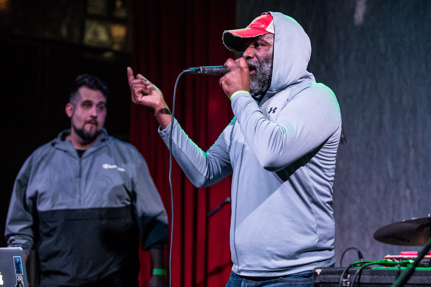 The DeLazers performing at the recordBar in Kansas City, Missouri on July 15, 2021