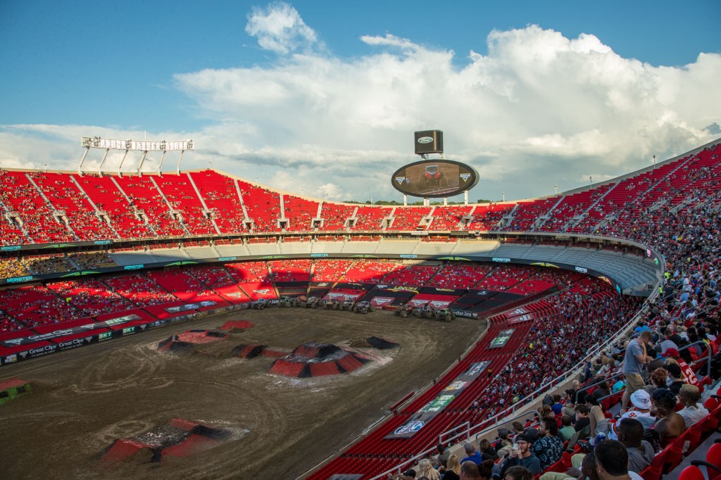 Monster Jam was held at GEHA Field at Arrowhead on Saturday evening, June 26, 2021.
