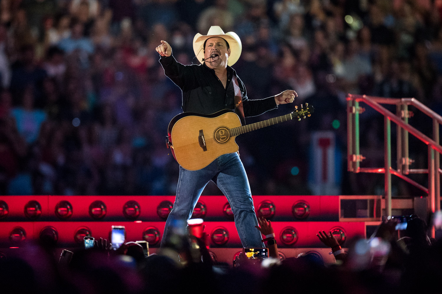 Garth Brooks concert at GEHA Field at Arrowhead on August 7, 2021