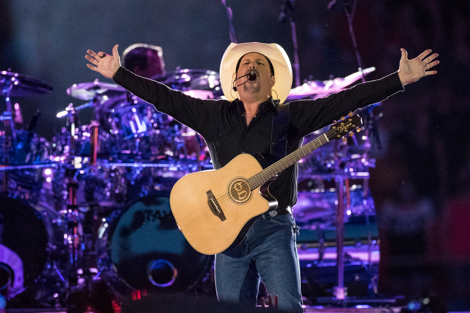 Garth Brooks concert at GEHA Field at Arrowhead on August 7, 2021
